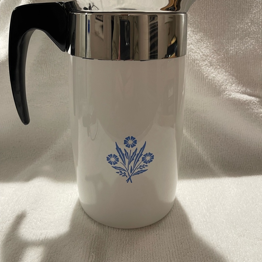 Vintage 10 Cup CorningWare Electric Coffee Percolator